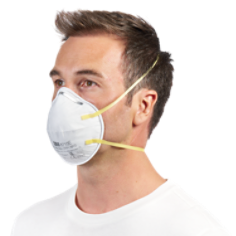 3M 8710E 20 Pack Hand Sanding Respirator Dust Mask Respirator FFP