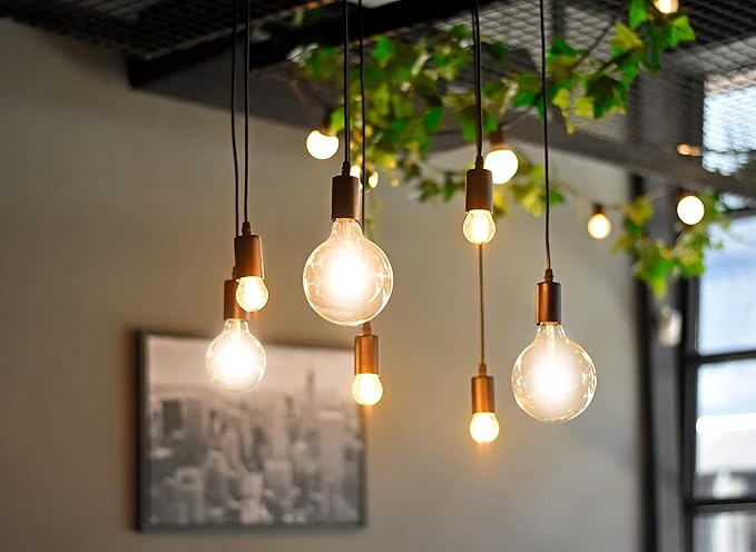 4lite Retro Amber G125 LED Smart Filament Bulb WiFi E27
