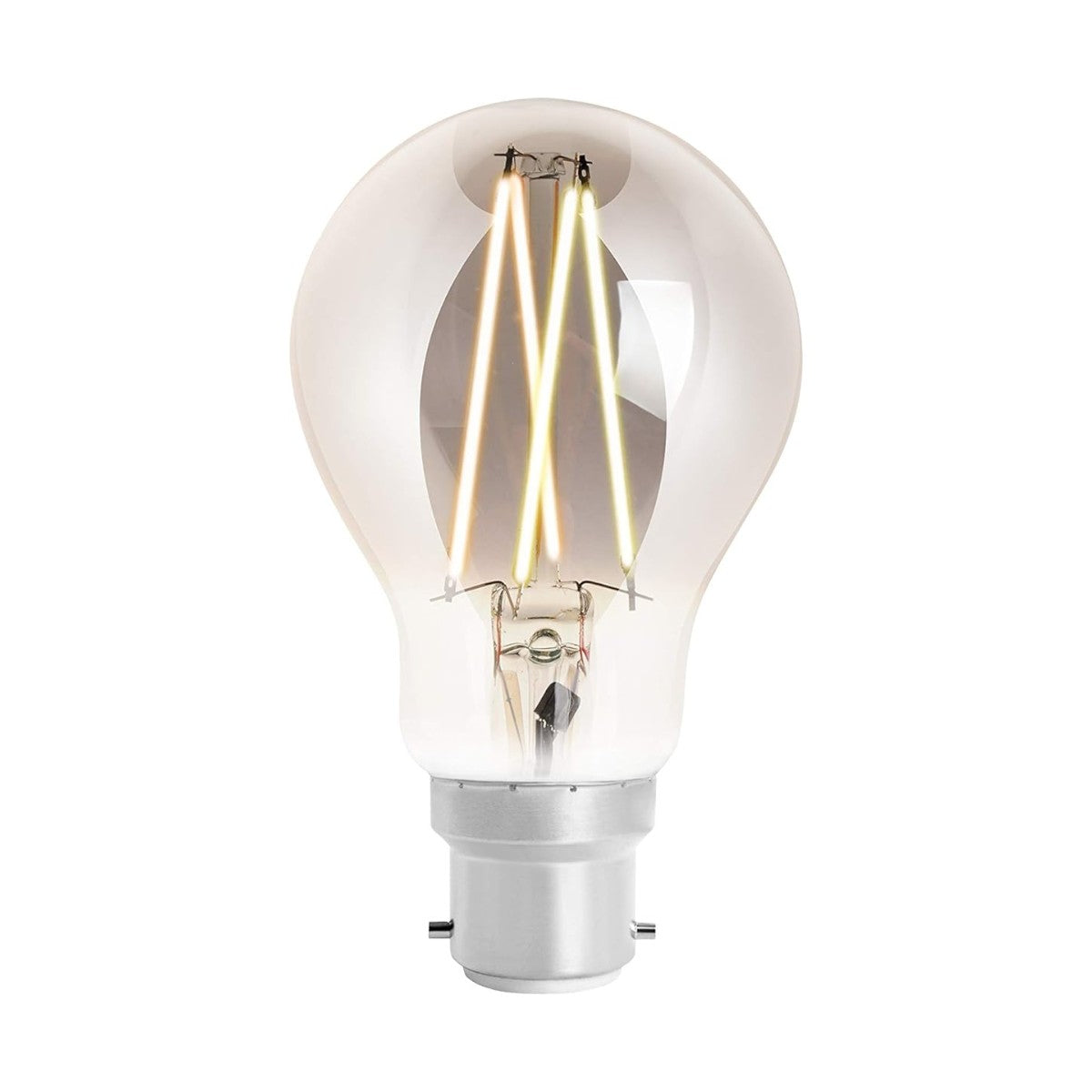 4lite Retro A60 Smoky White WiFi LED Smart Bulb - B22 Bayonet Cap