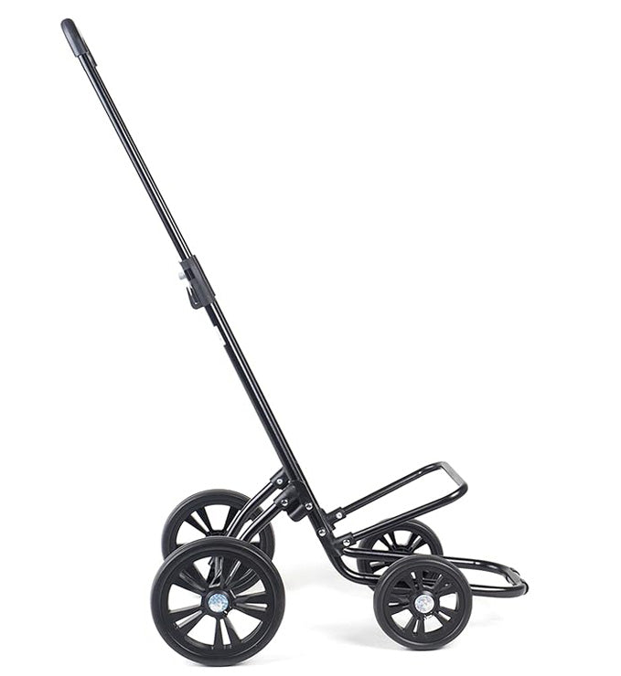 ANDERSEN Quattro Shopper Mira Grey 49L Shopping Trolley, Water-Repellent, Thermo, Height-Adjustable, Water-Repellent, Height-Adjustable