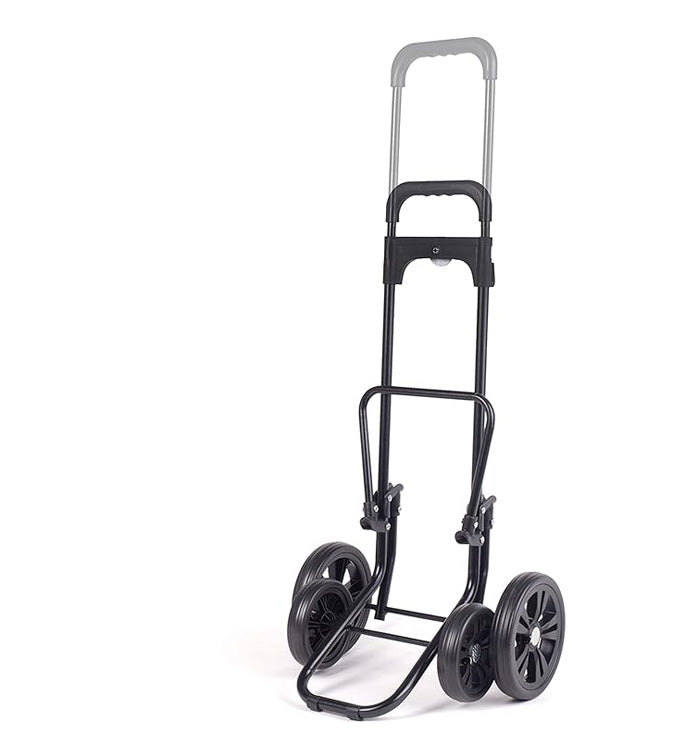 ANDERSEN Quattro Shopper Mira Grey 49L Shopping Trolley, Water-Repellent, Thermo, Height-Adjustable, Water-Repellent, Height-Adjustable