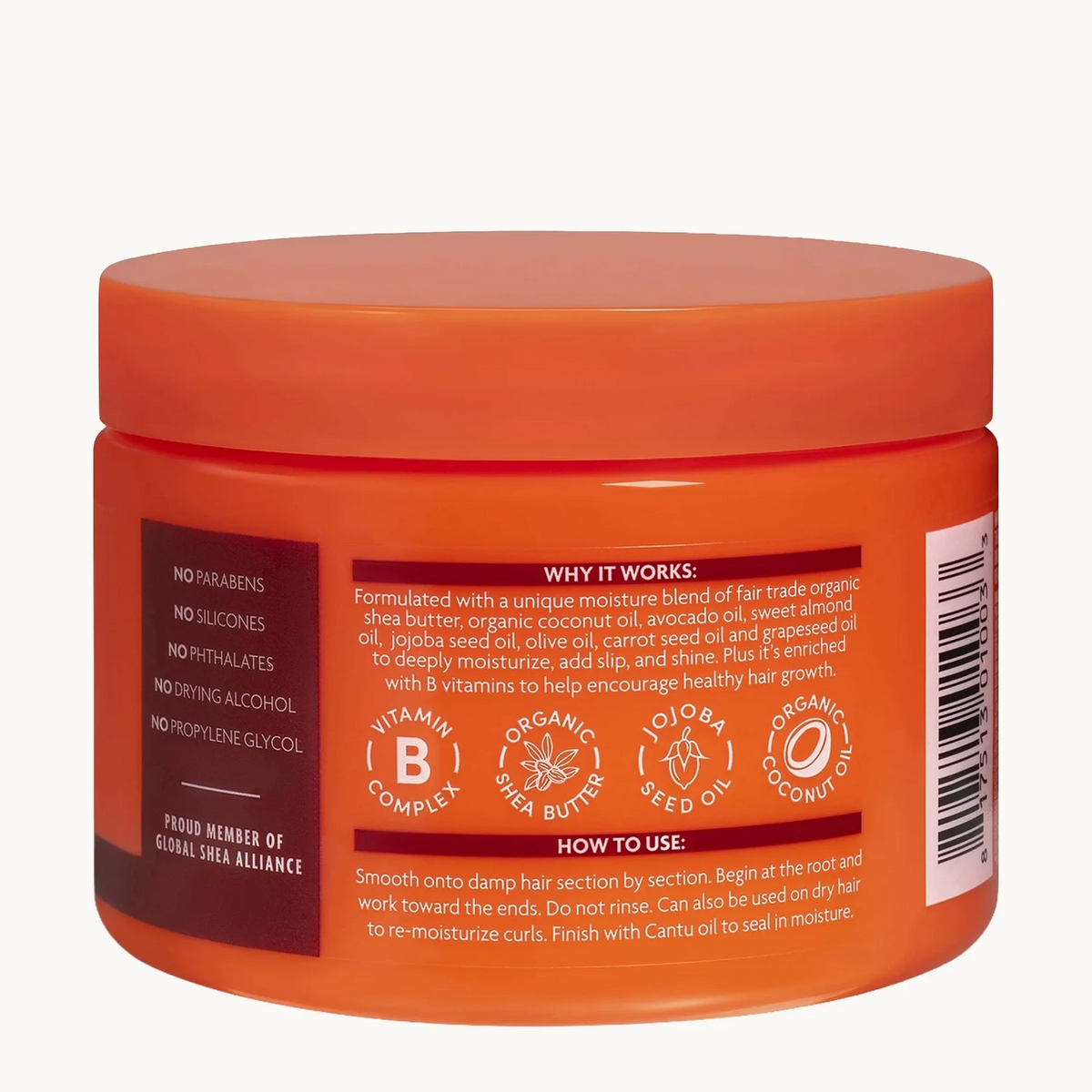 Cantu Shea Butter for Natural Hair Coconut Curling Cream 340 g