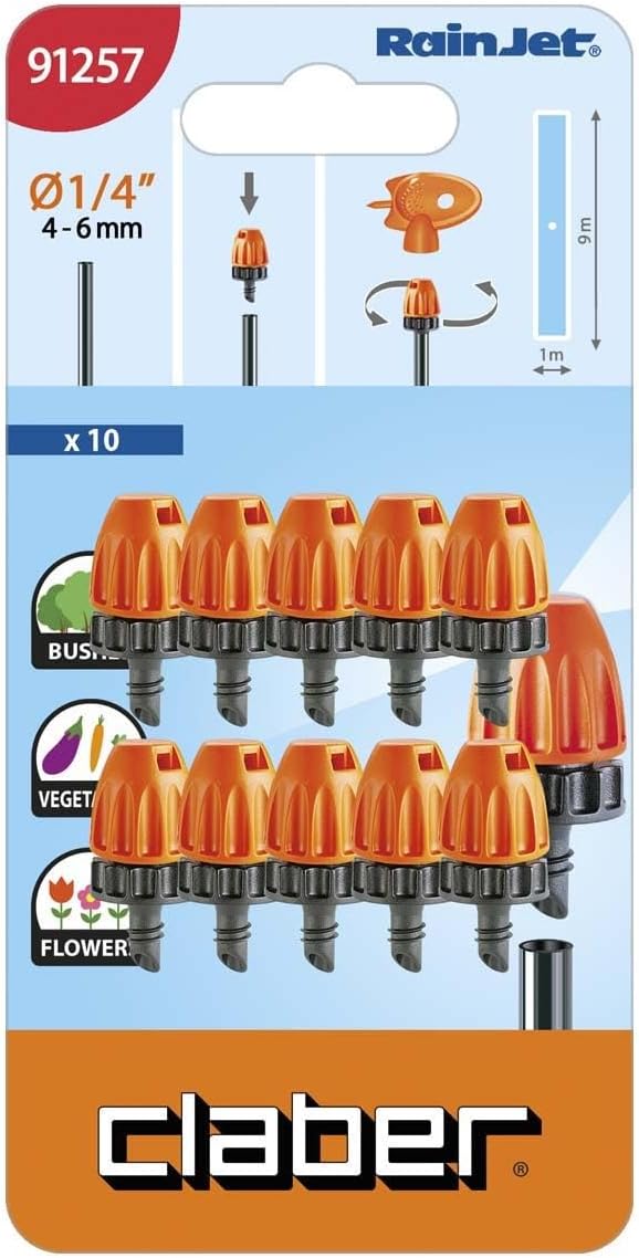 Claber Rain Jet 91257 - Pack of 10