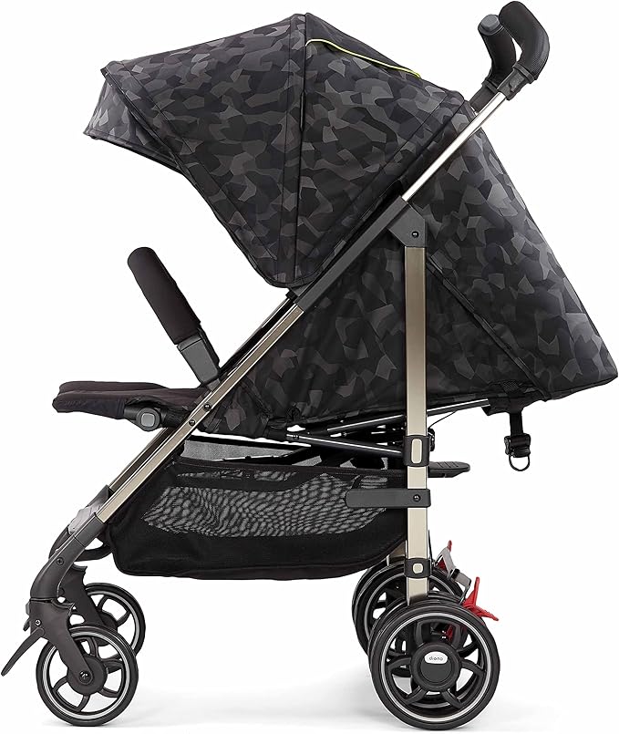 Diono Flexa Luxe Black Platinum, City Ready Umbrella Stroller - Black Camo