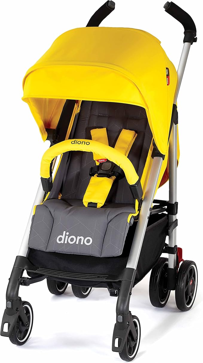 Diono Flexa City Ready Stroller Pushchair Yellow Sulphur