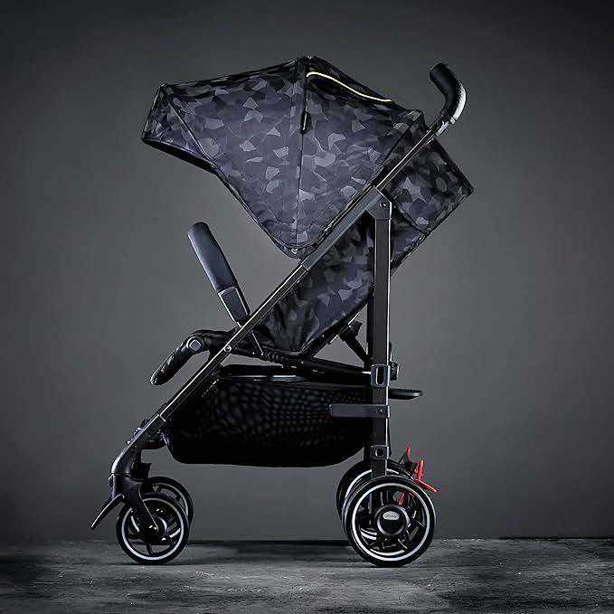 Diono Flexa Luxe Black Platinum, City Ready Umbrella Stroller - Black Camo
