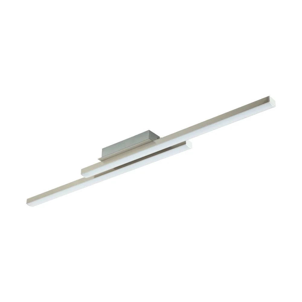 Eglo CONNECT FRAIOLI-C Smart LED Ceiling Light – Matt Nickel, RGB Colour Changing with Remote Control