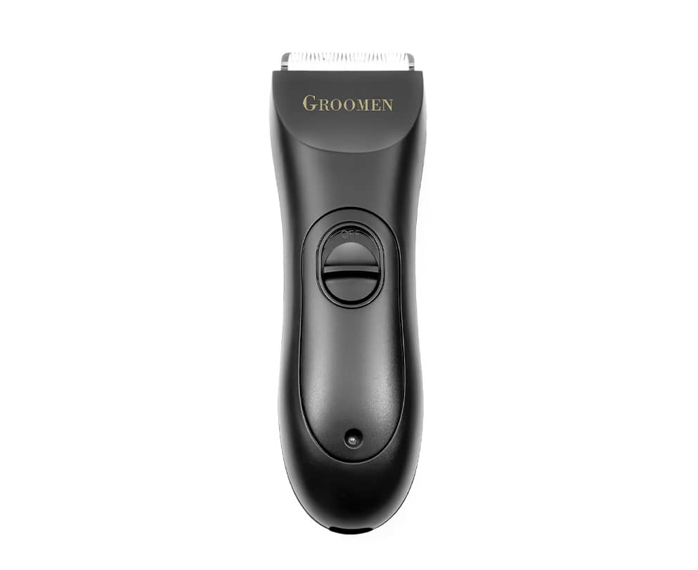 Groomen No-Nick™ Trimmer Facial and Body Hair Trimmer Gift Set for Manscaping
