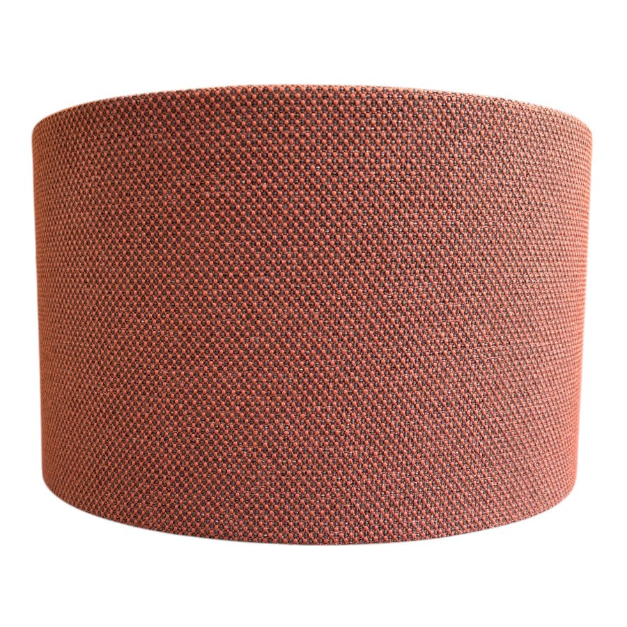 Shropshire Shades - Telford Lamp Shade in Dark Orange - Medium 33(D) x 20(H) cm