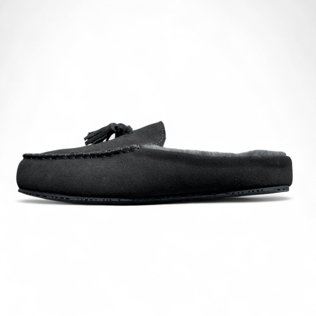 Just Sheepskin Men's Slippers Chiswick in Granite - UK Size 8 (EU 42)