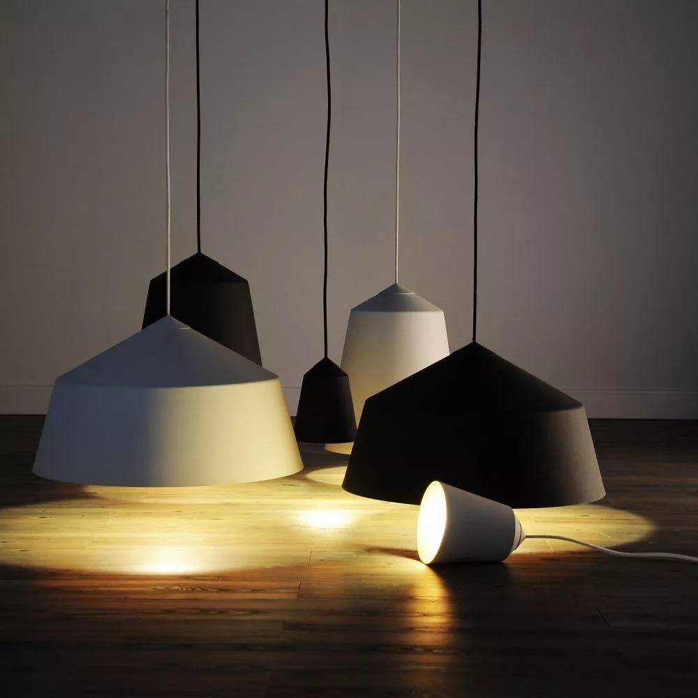 Innermost Circus 36 Black/Gold Pendant Light Modern Industrial Minimal D36 x H42cm