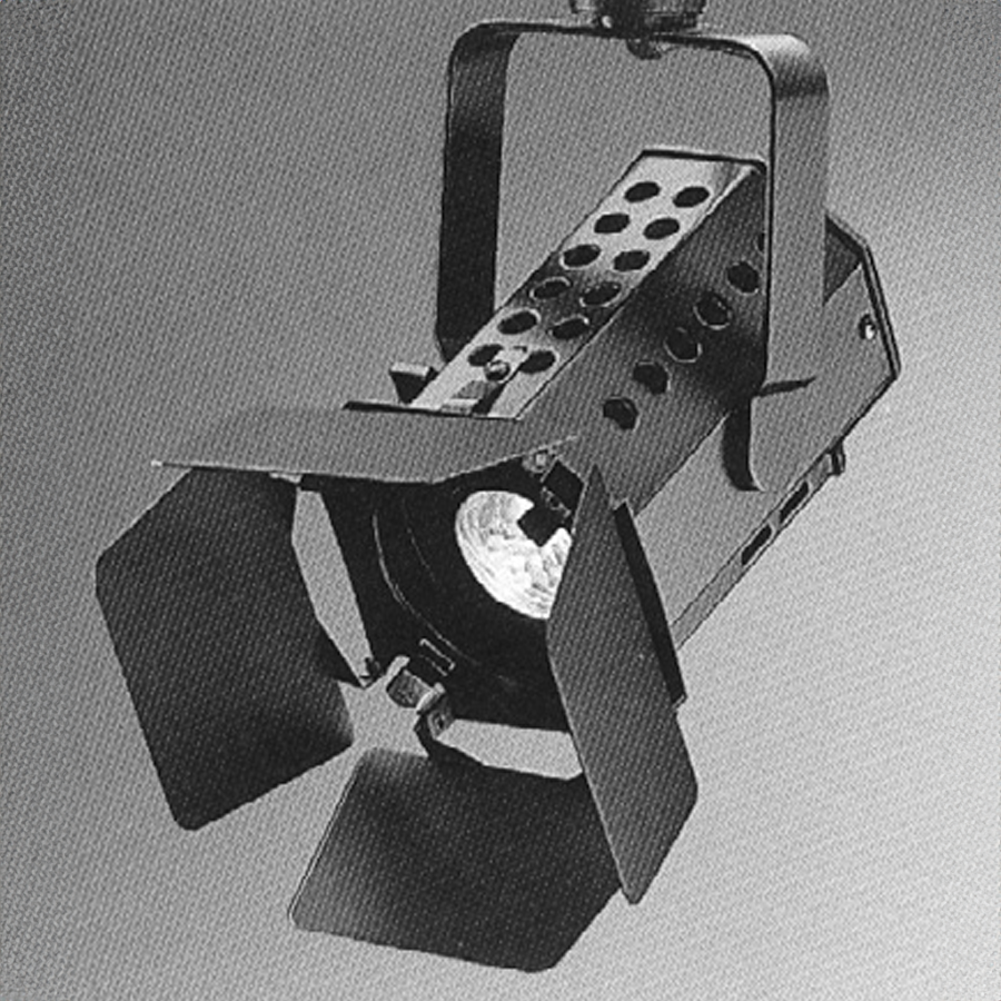 Juno Track Lighting T295BL Theatrical Light - 50W R20/PAR20 - Black