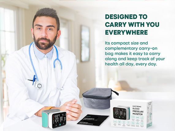 Lazle WRS-35E Wrist Blood Pressure Monitor