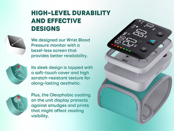 Lazle WRS-35E Wrist Blood Pressure Monitor