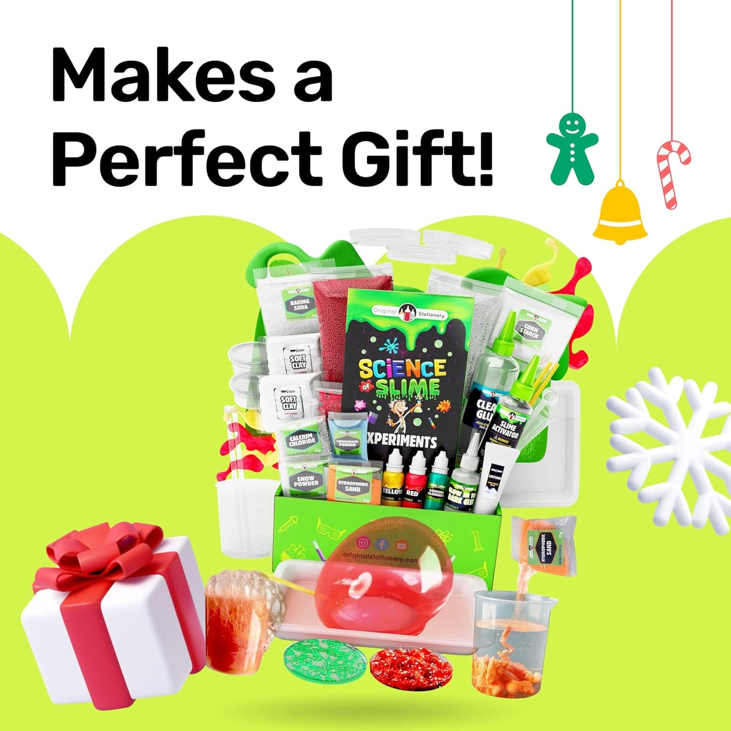 Original Stationery Slime Making Kit DIY Design Your Own Slime Fun Kids Party Activity Toys & Experiments