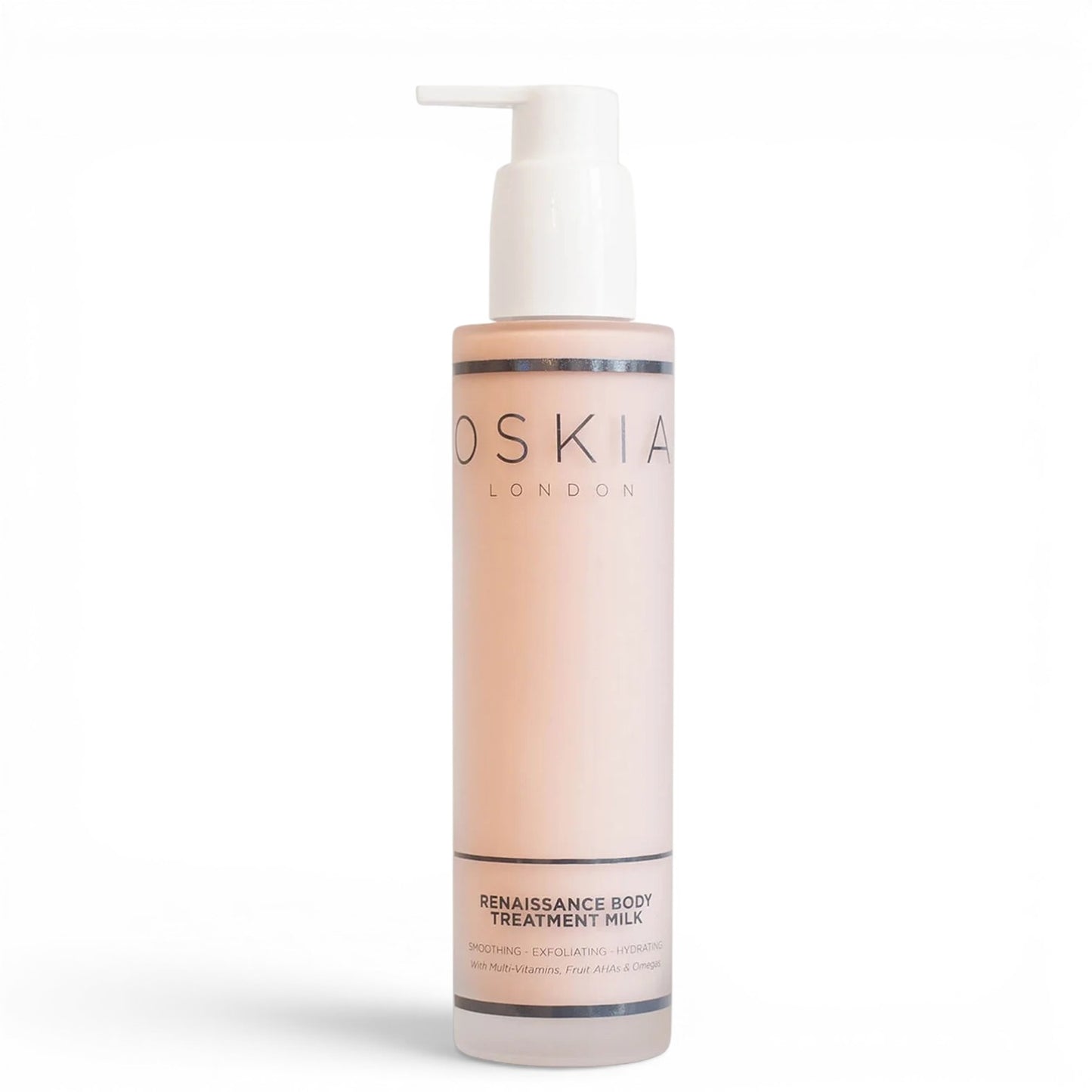 Oskia Renaissance Body Treatment Milk bottle on a white background
