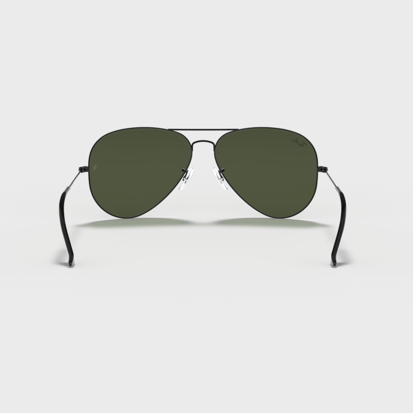Ray-Ban Aviator Large Metal RB 3025 Sunglasses - Green Polarized