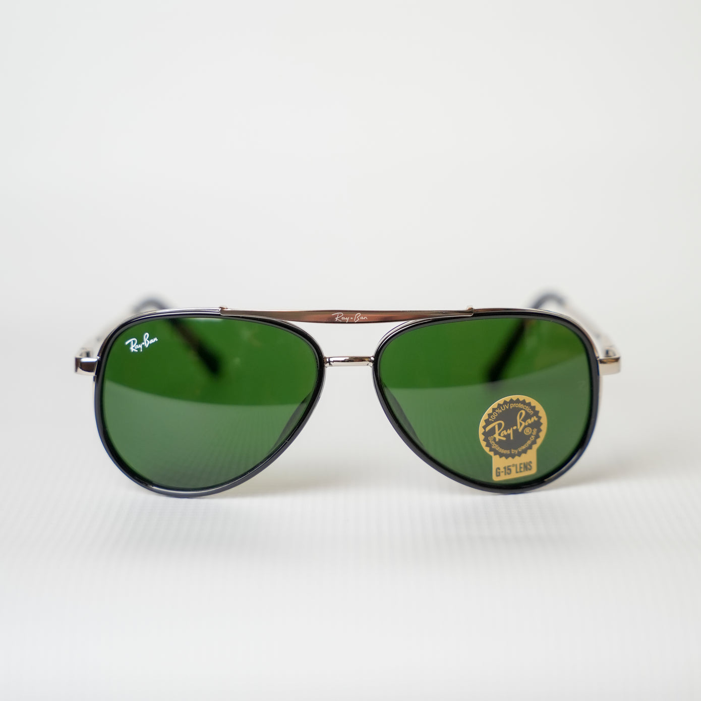 Ray-Ban Pilot Green Classic Gold Frame RB4414 685