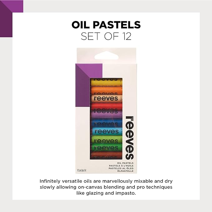 Reeves - 12 Oil Pastels
