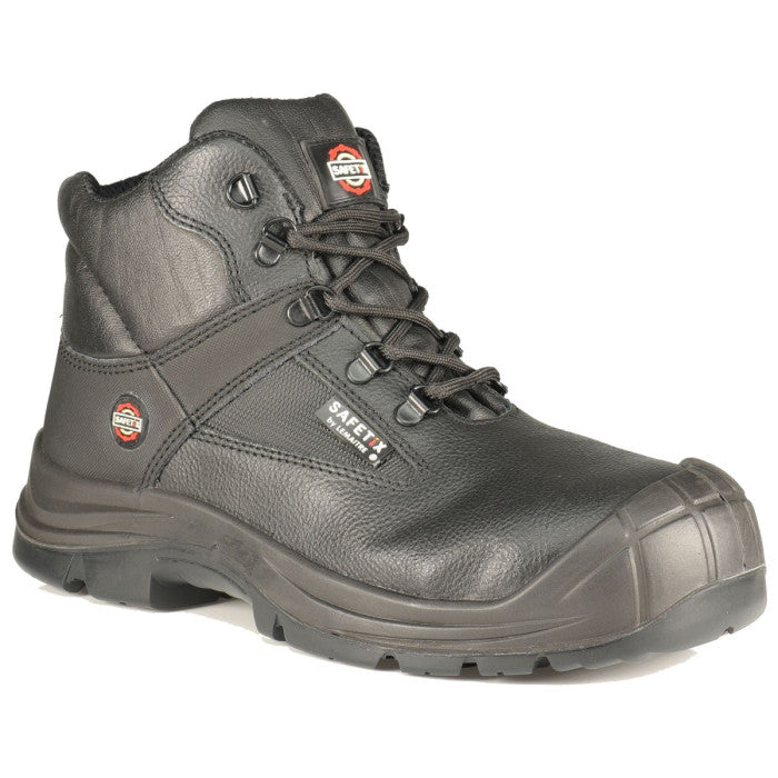 SAFETIX Taurus Black Safety Boots, S3 SRC HRO PB228C - Size 10