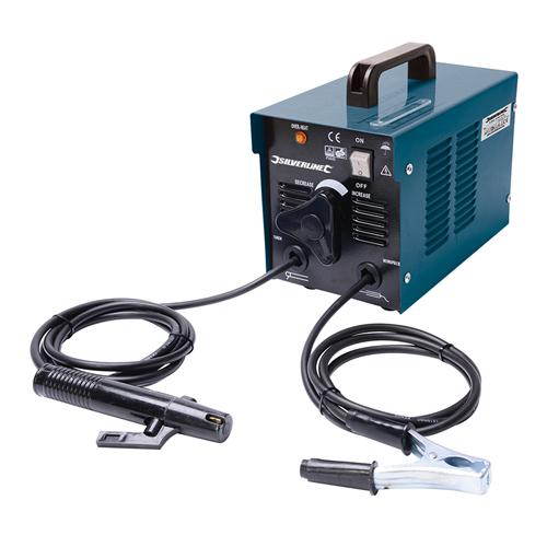 Silverline Arc Welder 40–100A MMA Heavy Duty Coil, Fan Assist