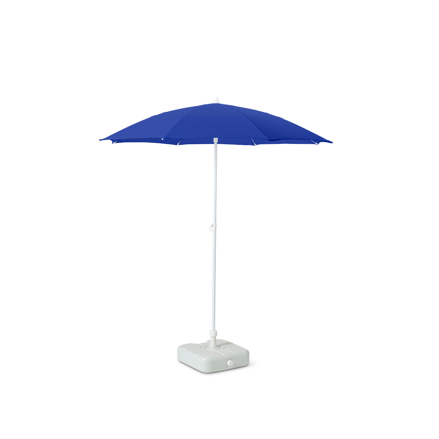 Tabilo Vibe 4 Seater Outdoor Table with Solas 1.8m Parasol & Base Set Cafe/Home
