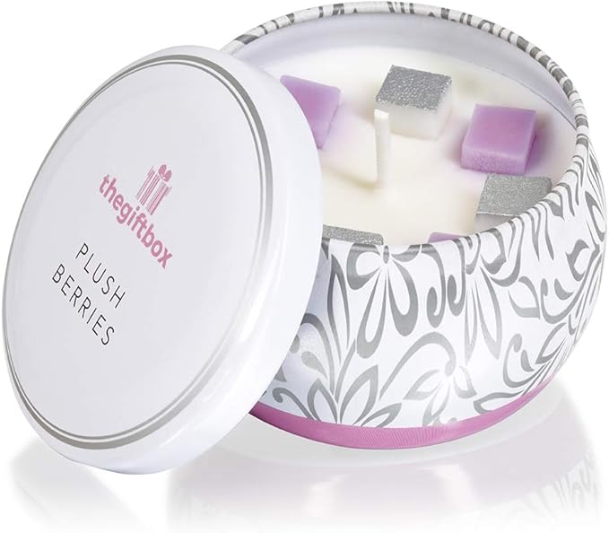 TheGiftbox - Scented Candles Gifts for Her. 4 Pack Tin Candles - Twinklelove