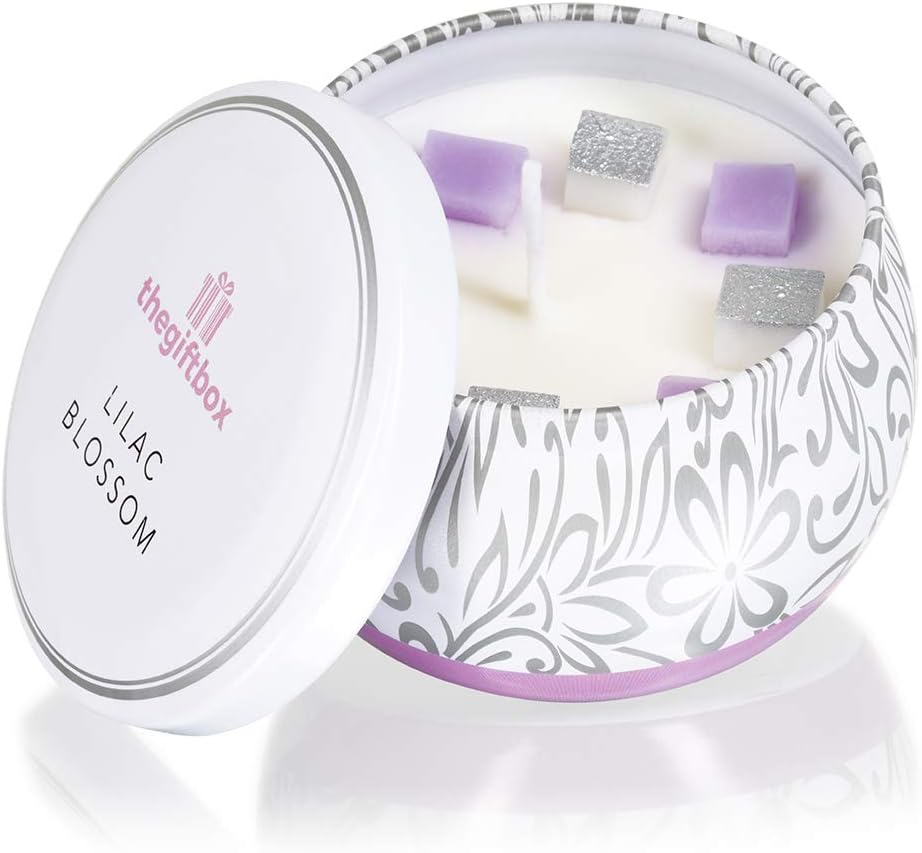 TheGiftbox - Scented Candles Gifts for Her. 4 Pack Tin Candles - Twinklelove