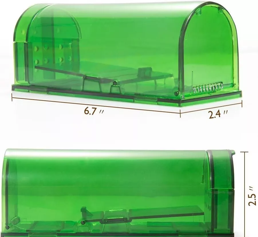 The Mouse Catcher - Humane Catch & Release Trap - Pack of 2