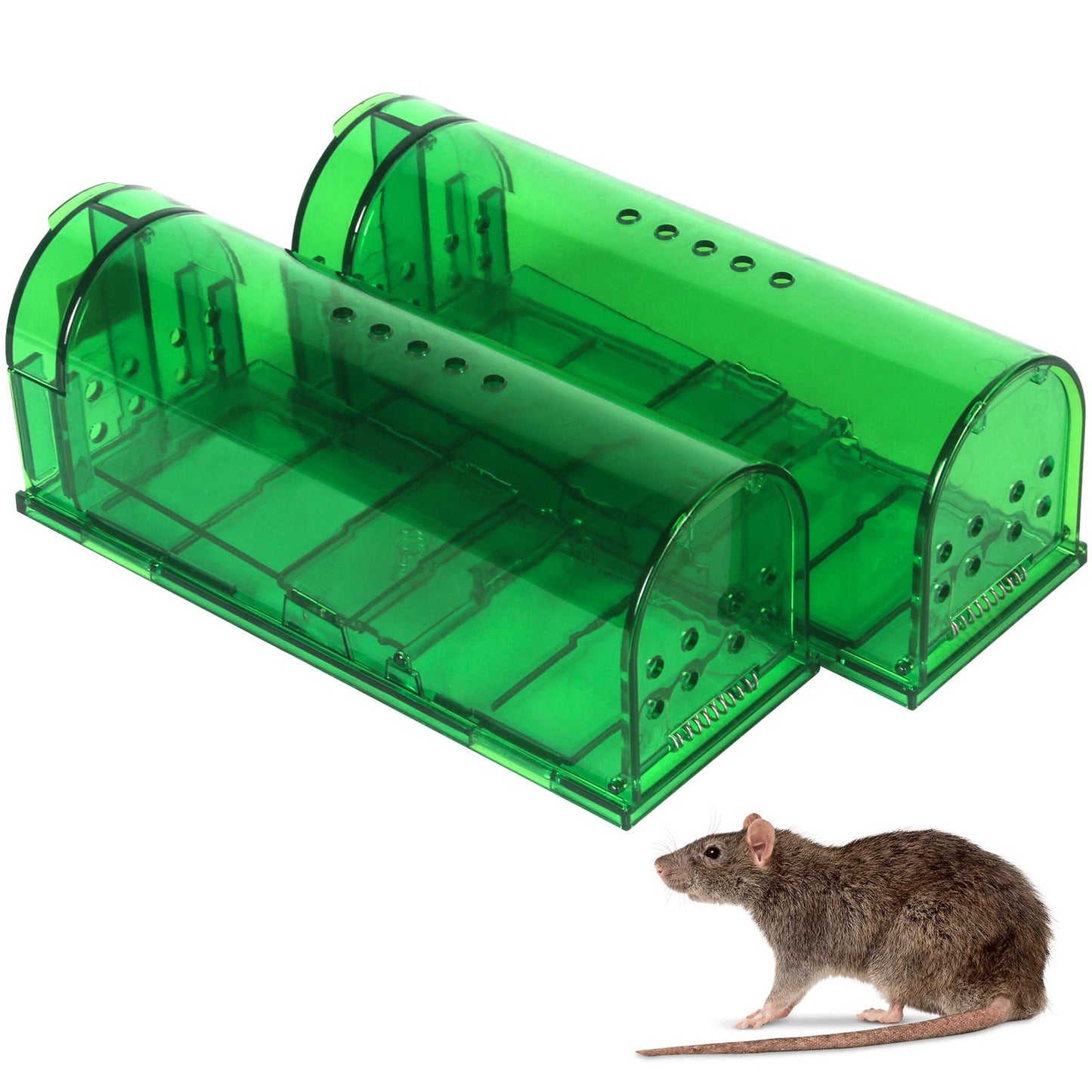 The Mouse Catcher - Humane Catch & Release Trap - Pack of 2