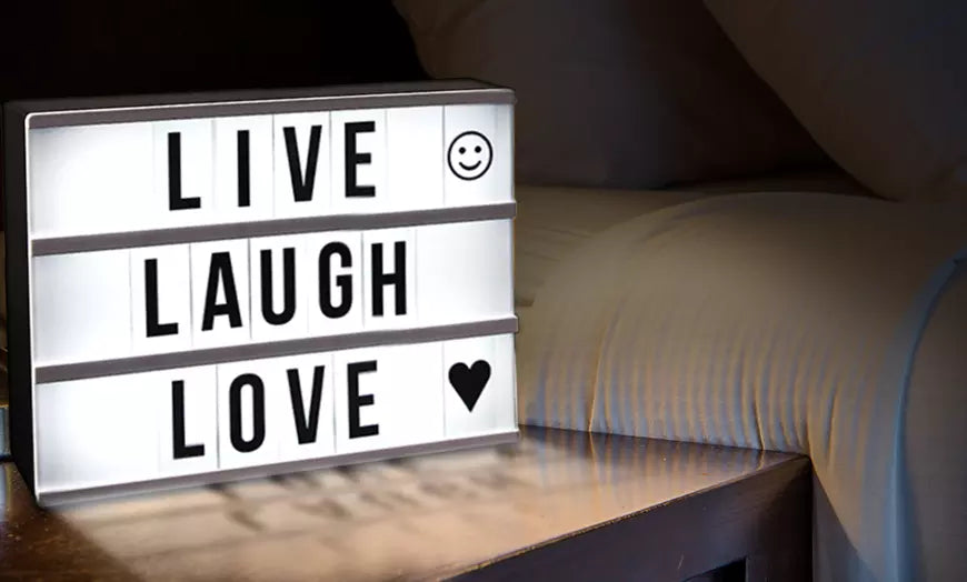 Globrite A3 Cinematic Light Box Inc 85 Letters & Numbers