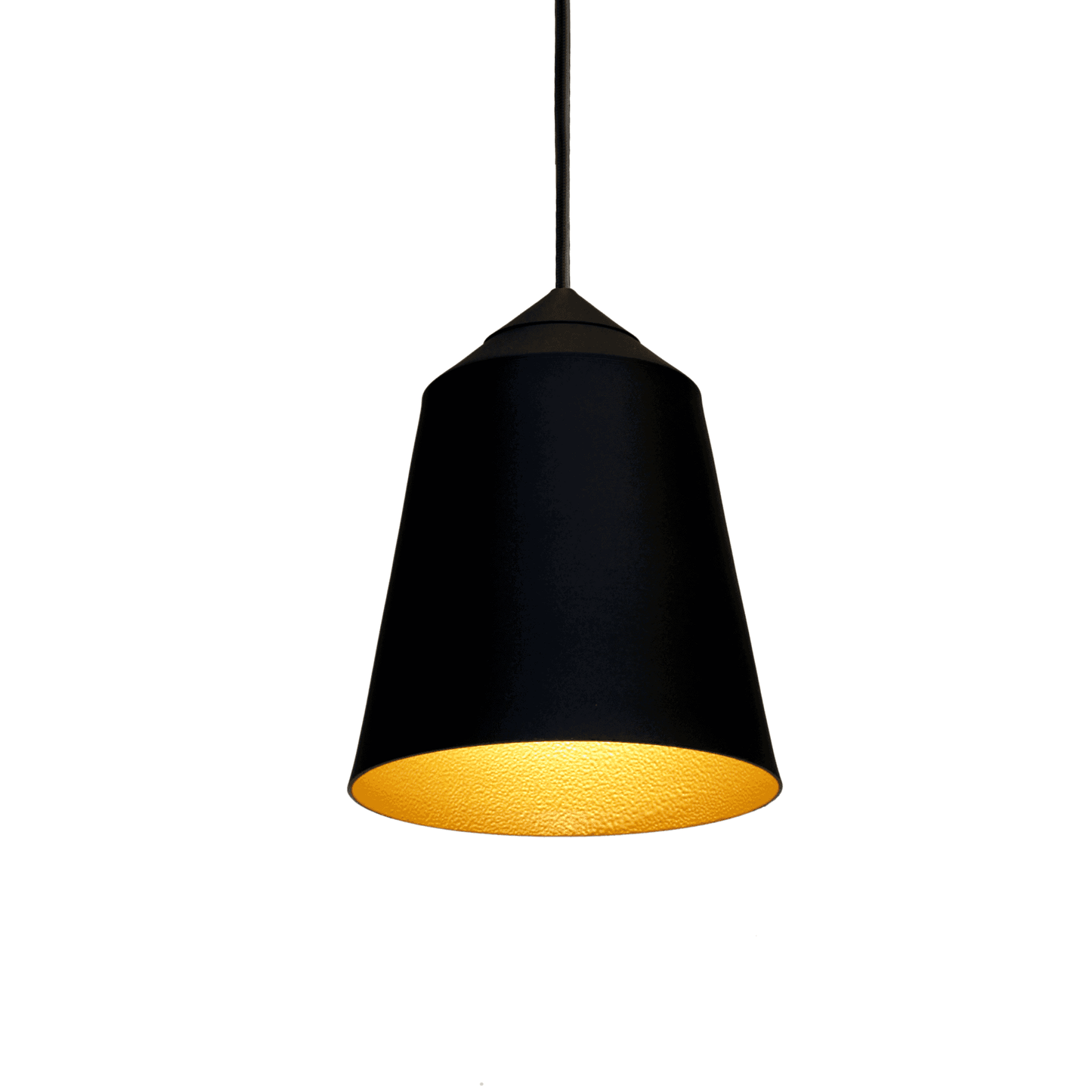 Innermost Circus 36 Black/Gold Pendant Light Modern Industrial Minimal D36 x H42cm