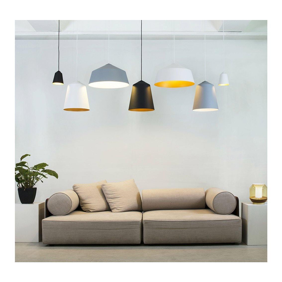 Innermost Piccadilly 36 Black/Gold Pendant Light Modern Industrial Minimal D36 x H42cm