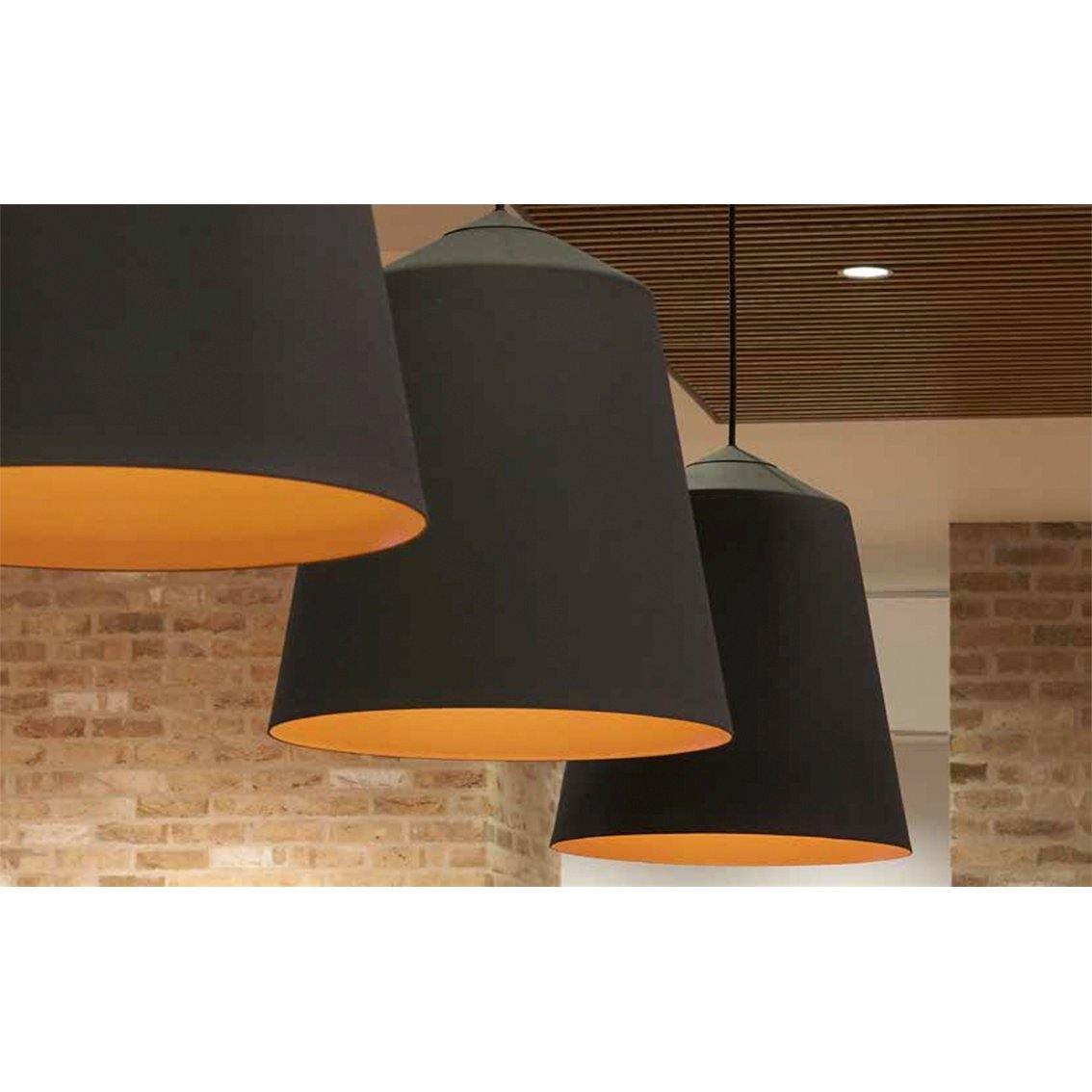 Innermost Piccadilly 36 Black/Gold Pendant Light Modern Industrial Minimal D36 x H42cm