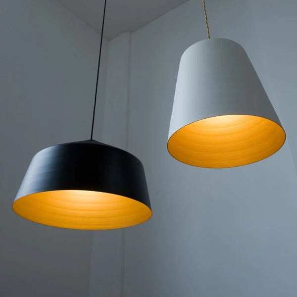 Innermost Piccadilly 36 Black/Gold Pendant Light Modern Industrial Minimal D36 x H42cm