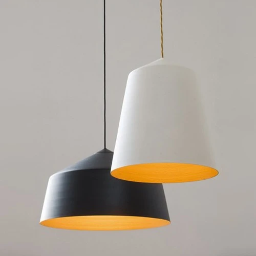 Innermost Piccadilly 36 Black/Gold Pendant Light Modern Industrial Minimal D36 x H42cm