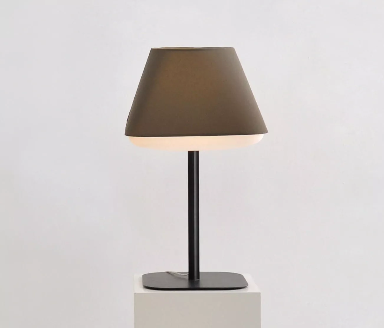 Innermost - RD2SQ Table Lamp Shade in Warm Grey 30(D)x40(L)x40(W)cm
