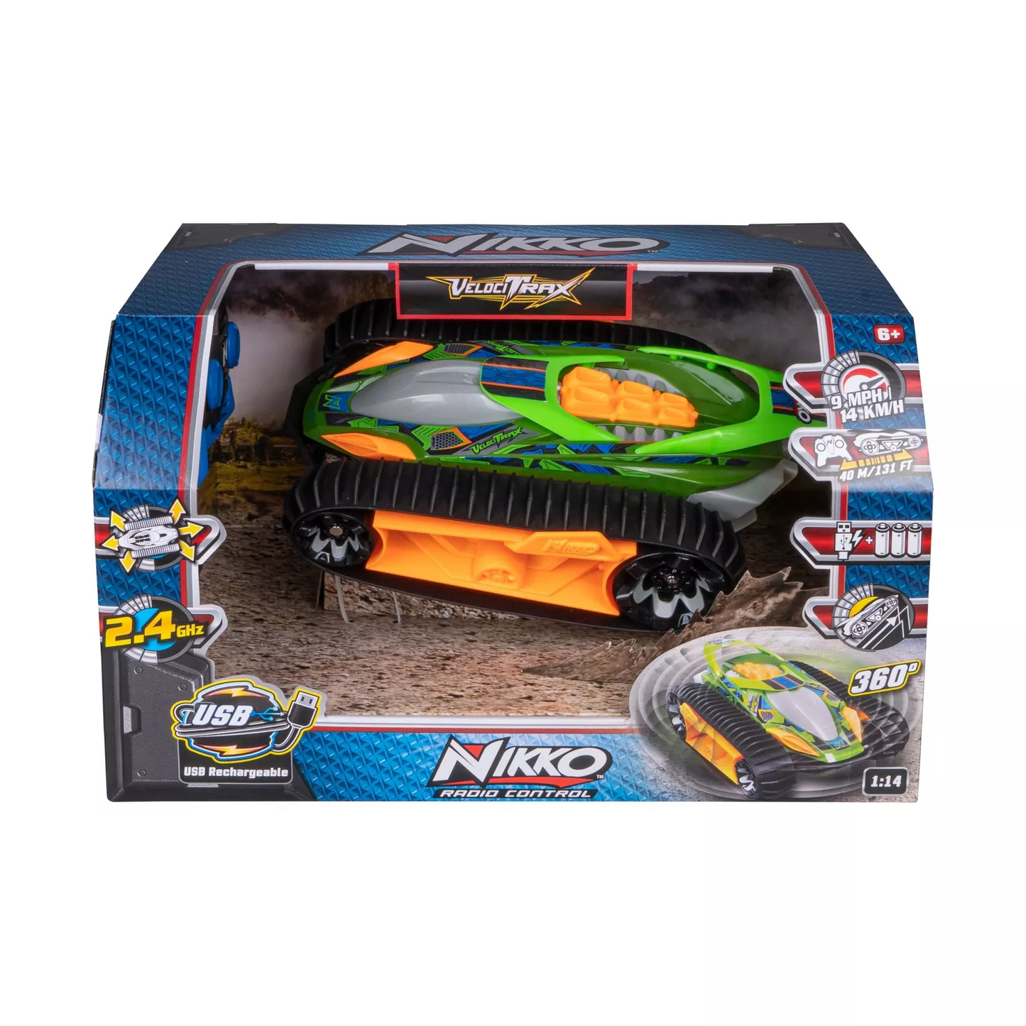 Nikko - Remote Control Car Velocitrax™ – 2022 Forest Green (11″ / 28cm)