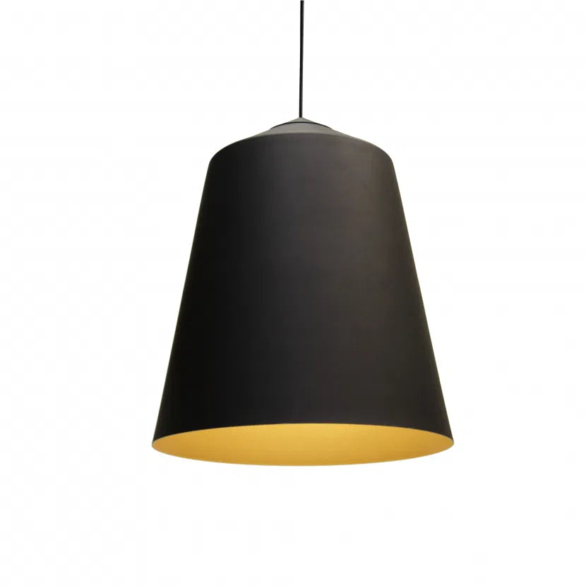 Innermost Piccadilly 36 Black/Gold Pendant Light Modern Industrial Minimal D36 x H42cm