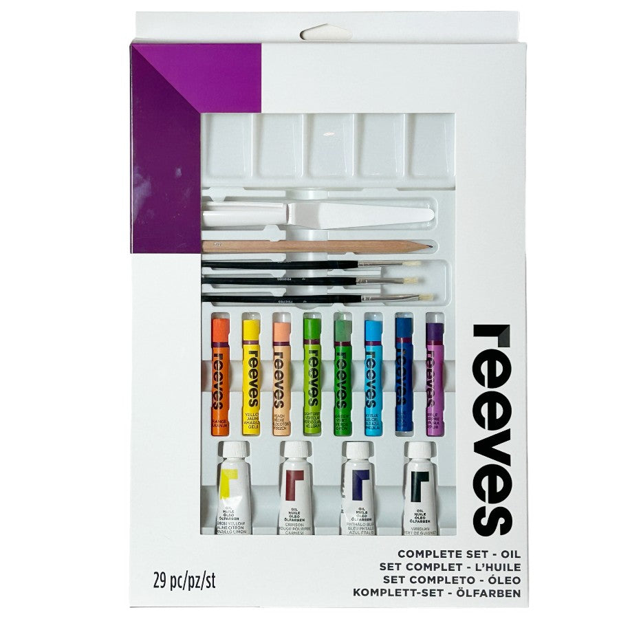 Reeves Complete Set - Oil - 29 Piece Set
