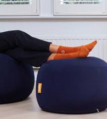 REMY SLEEP The Footrest (2023 Generation) – Earl Grey | Ergonomic Bean-Filled Foot Rest Cushion