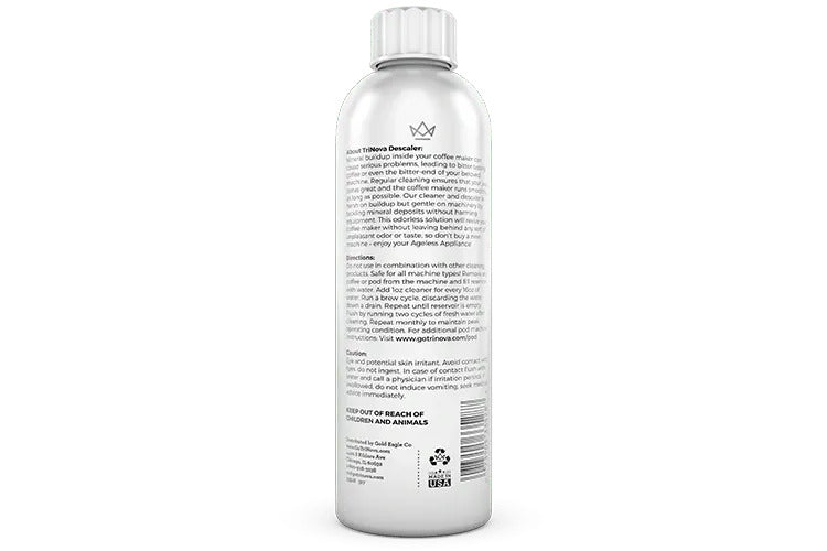 Trinova - Coffee Machine Cleaner and Descaler Safe & Odourless 240ml