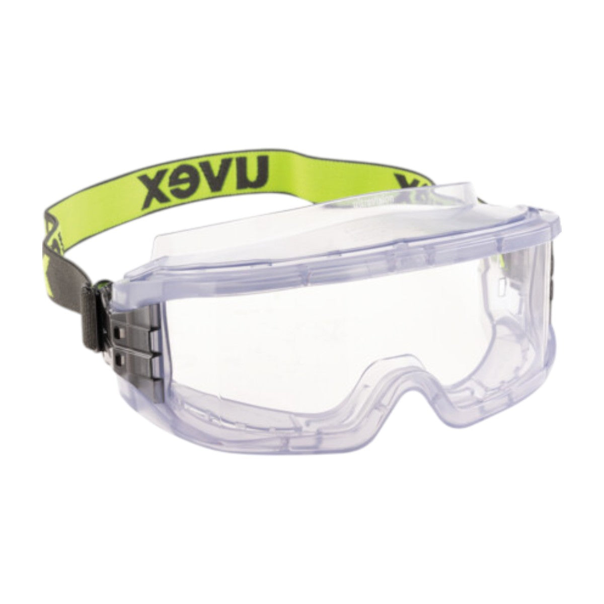 Uvex - Ultravision Clear Safety Goggles, Polycarbonate, Ventilated, Impact/UV-Resistant