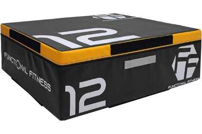 Plyo Jump Box 30cm (12") Foam Stackable Plyometric Jump Box Functional Fitness