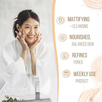 12 x 7th Heaven Moroccan Argan Oil Mud Face Mask - Deep Cleanse & Revitalise