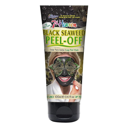 7th Heaven - Black Seaweed Peel Off Face Mask For Problem, Oily and Combination Skin- 100ml tube