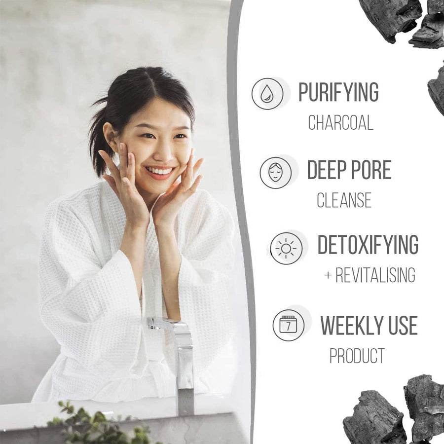 12 x 7th Heaven Charcoal Detox Peel-Off Face Masks – Vegan & Cruelty Free