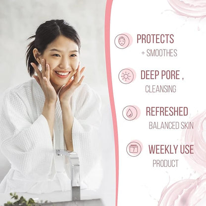 12 x 7th Heaven Pink Cactus Clay Peel Off Face Mask - Detox, Hydrate & Brighten