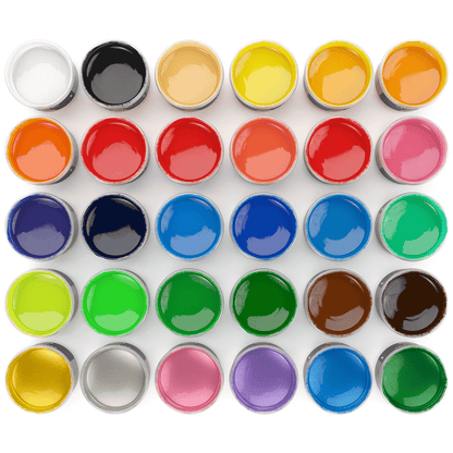 Arteza - Kids Finger Paints Washable & Nontoxic - Set of 30 Colours