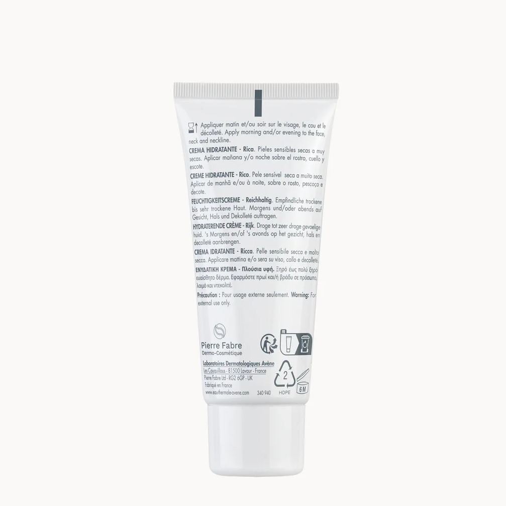 Avene Hydrance Rich Hydrating Cream for Dehydrated Skin 40ml